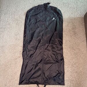 Samsonite Black Garment Bag Foldable Travel Luggage Carrier Suit, Shirt, Dresses